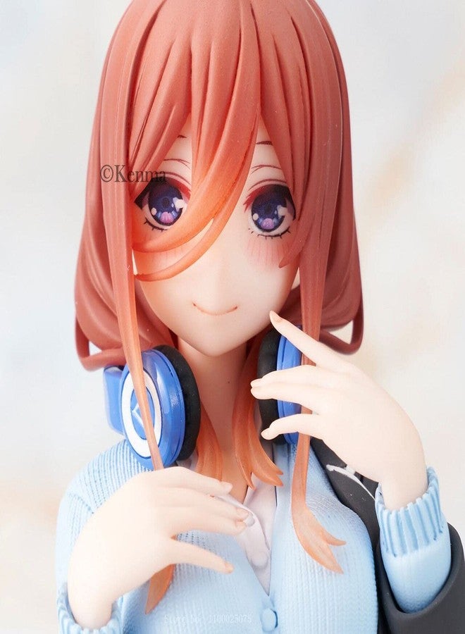 KENMA The Quintessential Quintuplets Nakano Miku Action Figures Anime Statuettes Collectible Decorations Children Gift Dolls 17cm Toy - Image 3